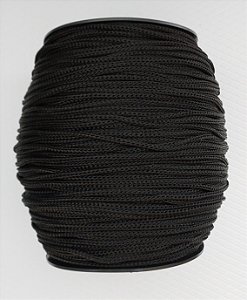 FIO NÁUTICO HASSTEXTIL 3MM POLIPROPILENO C/ 400 MTS PRETO